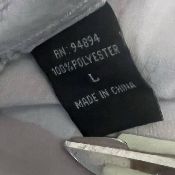 Hooey Short Sleeve Shirt Men’s Large Gray Pearl Snap - Picture 6 of 9